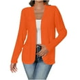 thumbnail image 1 of hoksml Women's Plus Size Lightweight Knit Cardigan Open Front Lace Long Sleeve Cover-Up Top with Pockets S-5XL, 1 of 7