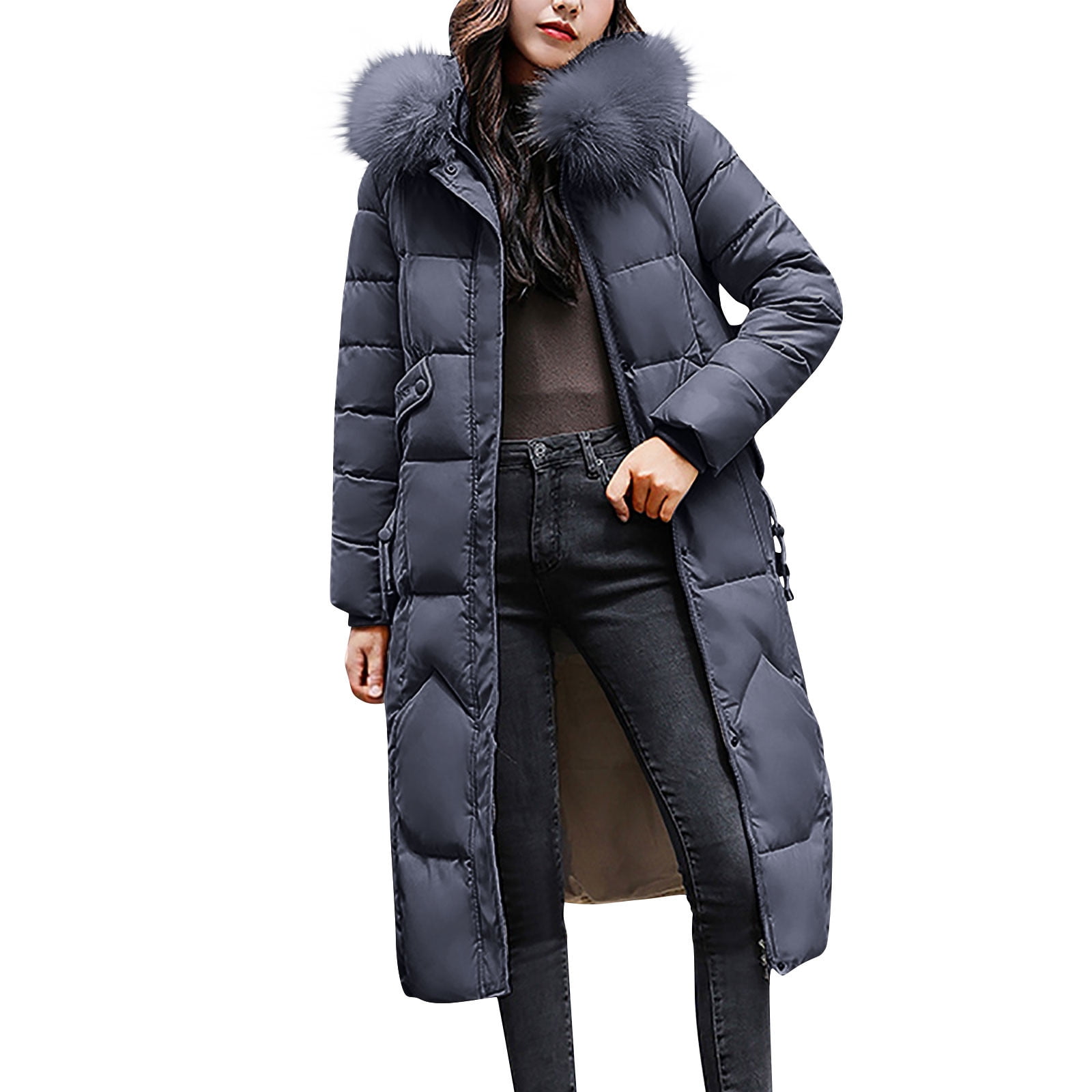 walmart plus size puffer coats