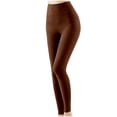 thumbnail image 1 of hoksml Women's Plush Fleece Lined Leggings High Waist Soft Comfortable Thermal Underwear Winter Base Layer Pants, 1 of 5