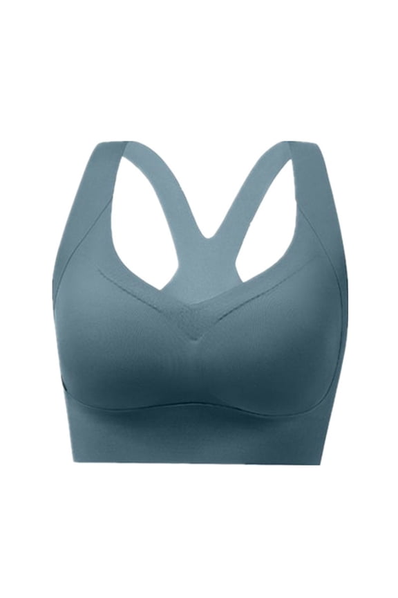 Women's Seamless Bras Racerback Wireless Full Coverage Bralette, Supportive and Comfortable Wireless Push Up No Underwire Bras