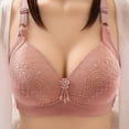 thumbnail image 1 of hoksml Womens Push Up Bra,Woman's Solid Color Comfortable Hollow Out Perspective Bra Underwear No Rims, 1 of 3