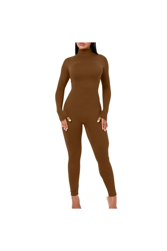 Womens Sweat Pants,Women's New Solid Color Tight One Shoulder Sling Sports Fitness Jumpsuit One-piece Tights