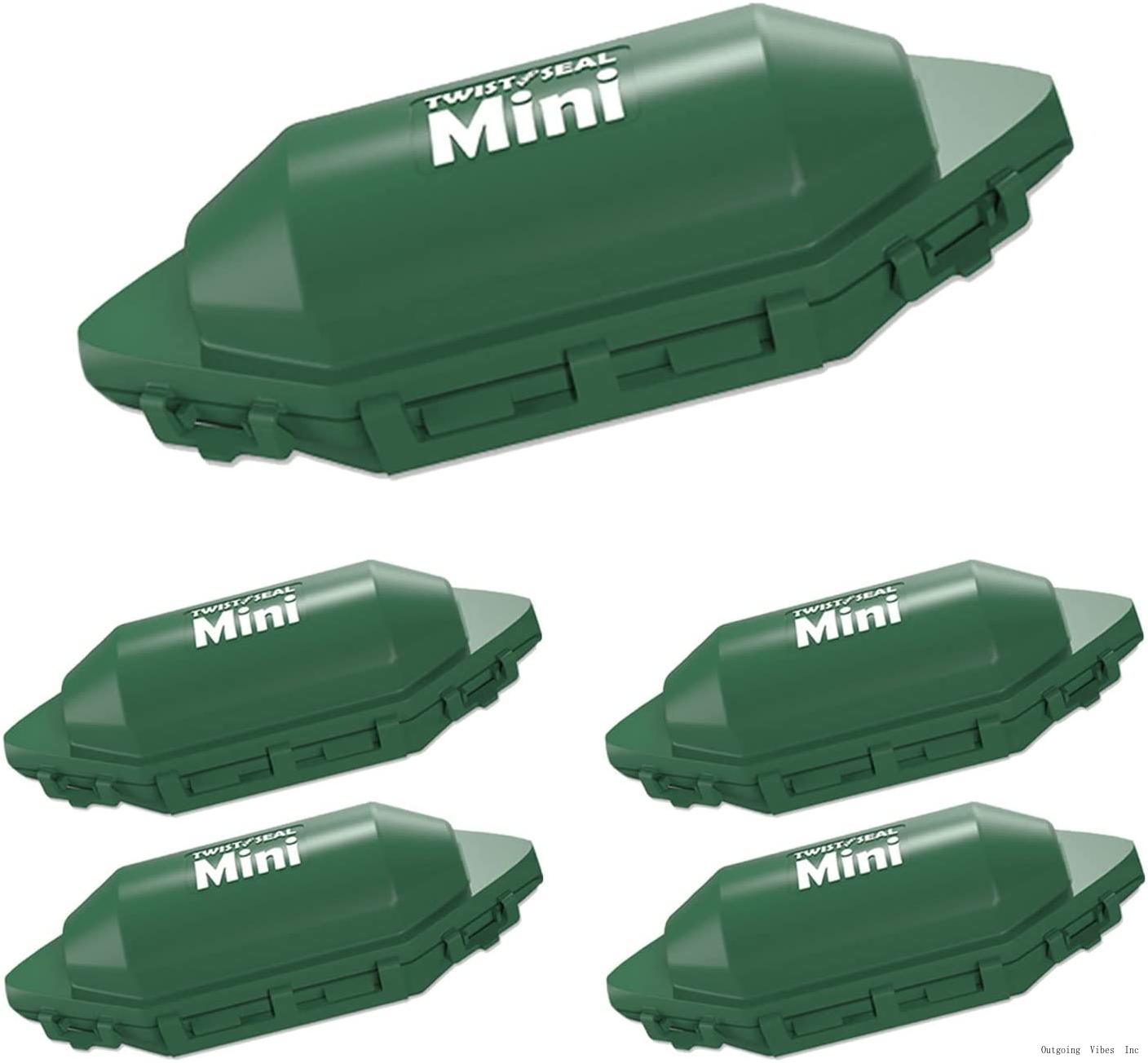 holiday light cord or and christmas light plug cover green (5 pack