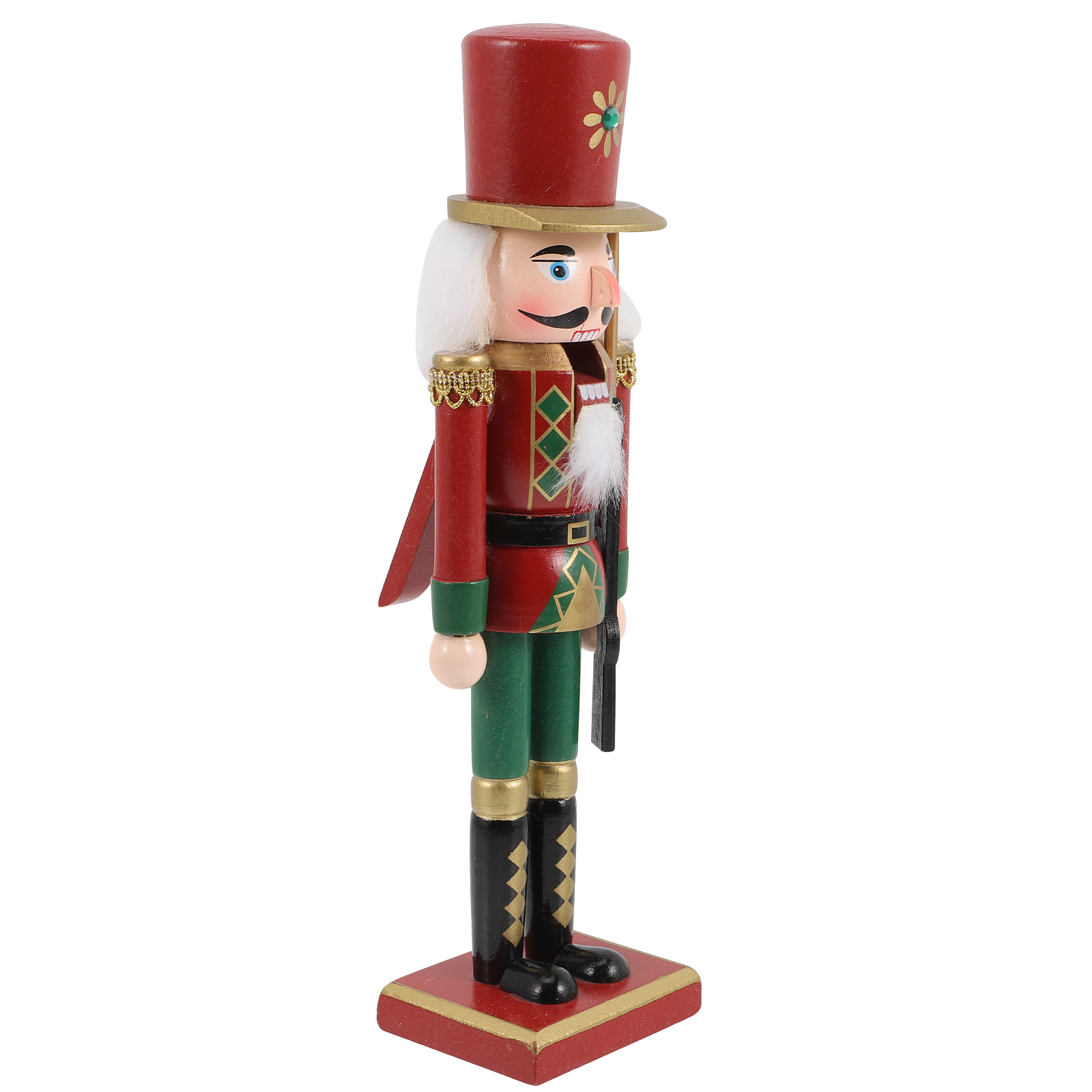 holiday nutcrackers Wooden Nutcracker Figurine Wood Nutcracker