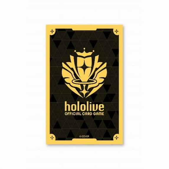hololive OFFICIAL CARD GAME Official Sleeve Vol.25 - Brand Logo (Yellow)
