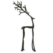 homchy Christmas Decorations - Black Reindeer Statues - Modern Xmas Figurines - Elegant Indoor Holiday Decor - Table Centerpieces - Ideal for Mantel Living Room Bedroom Office