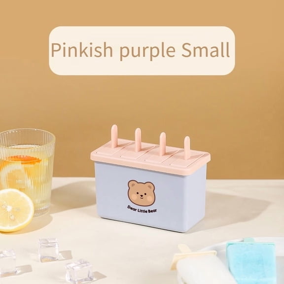 home DIY ice pop making kit features a fixed handle for easy and quick demolding, perfect for parties