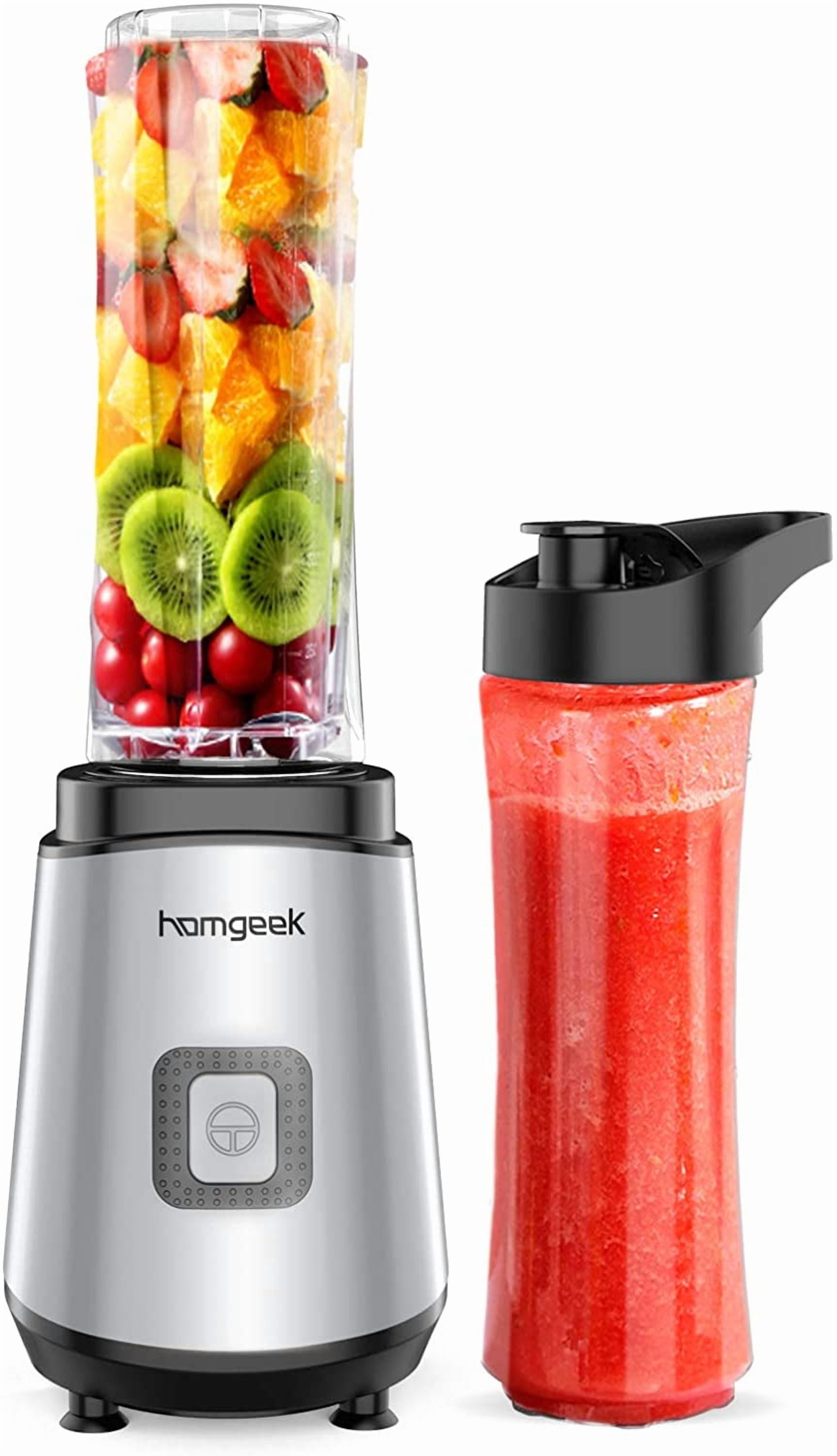 homgeek Personal Mini Blender Smoothie Maker, Portable Juicer Cup