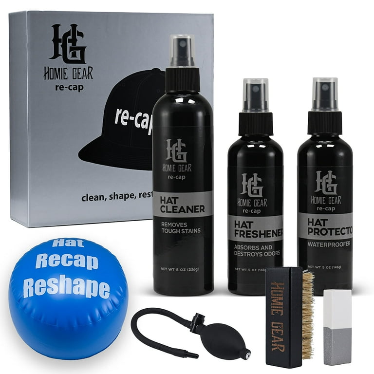 Homiegear Re Cap Cleaning Kit Hat Care for New Era Cap for Cleaning Refreshment Reshape Protection Your Cap used for All Types of Cap Hat