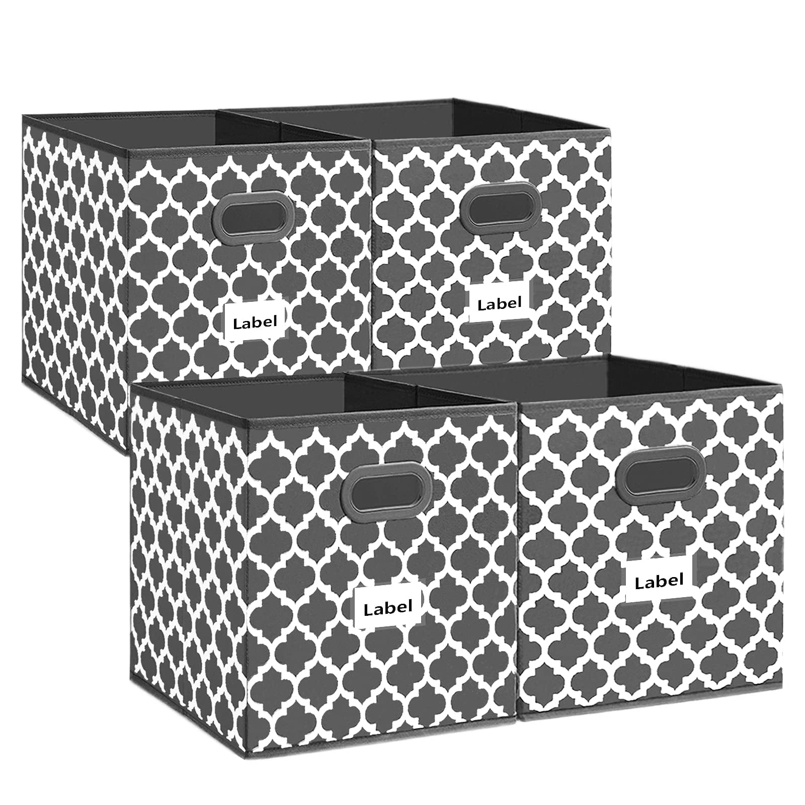 homyfort Cube Storage Organizer Bins 13x13 Fabric Storage Cubes Bin