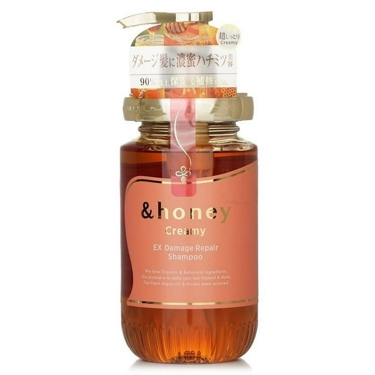 &honey Creamy EX Damage Repair Shampoo 450ml - Walmart.com