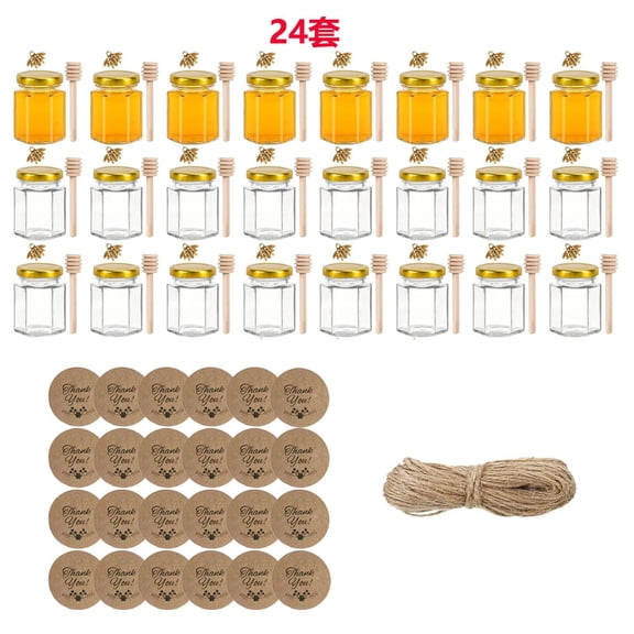 honey jar,honey jar,honey jars,mini honey jars with dipper