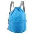 hongheyi Drawstring Backpack Draw String Back Sack Large Capacity Gym