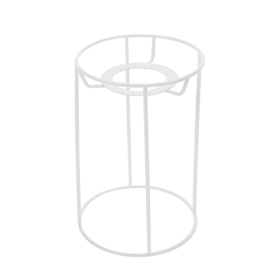 HEMOTON Raindrops Table Lamp Chandelier Stand 16.00X10.00X10.00CM White Color