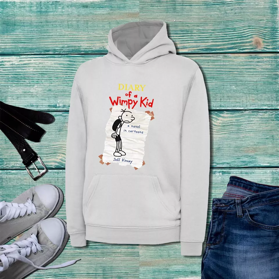 World Book Day T-Shirt Diary Of A Wimpy Kid Studying A Novel In Cartoons Tee Top - Foto 5