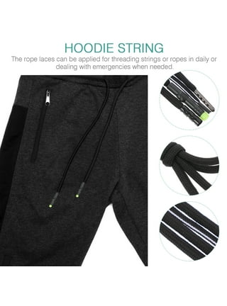 Replacement Hoodie Strings by Hoodlaces, Great for Hoodies, Waistlines, or  Anywhere Your Drawstring is Missing. 