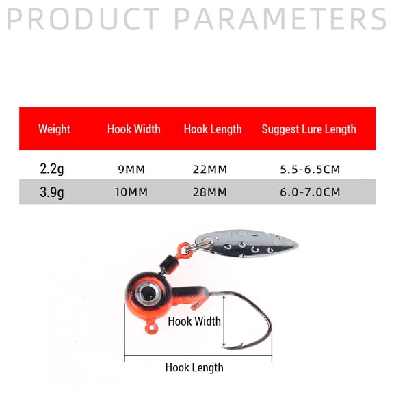 hook,Freshwater Lures 25 Pcs Imitation Fish Eye Painted Lures With Imitation 25pcs Heads Kit With Box Freshwater Imitation Fish Eye Twirltide Kit Portable With Set