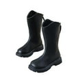 thumbnail image 1 of hopeusnice Kids Knee High Boots Side Zip Closure Sturdy Sole Durable Construction Smooth Design Ideal For Outdoor Walks Daily Wear Black 26, 1 of 8