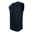 thumbnail image 1 of hopeusnice Men's Basic Muscle T-Shirt Cotton Solid Color Tank Top Tee Gym Workout Fitness Vest Undershirt Navy XXL, 1 of 6