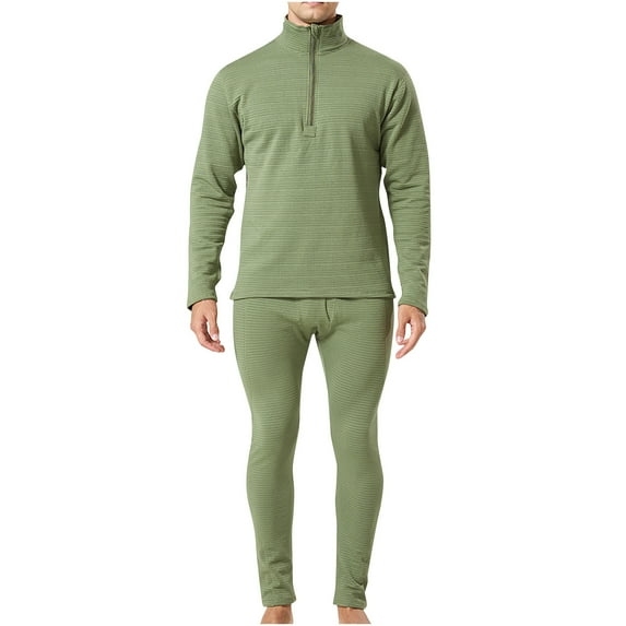 hopeusnice Men's Fall Lightweight Solid Color Lounge Sets Elastic Waist Trousers Casual Beach Loose Yoga Sets Comfyfit Workout Exercise 2Pcs Pants Army Green S
