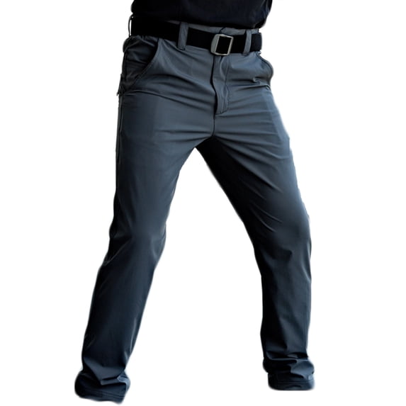 hopeusnice Men's Pants Solid Color sweatpants fall Elastic Waist Lounge Trousers Running Pants Workout Activewear Quick Dry Pants Pockets Casual Fall Fashion Gray M