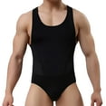 thumbnail image 1 of hopeusnice Men's Solid Color Sportswear Fall Lightweight Comfyfit Workout Exercise Loose Loungewear Sleeveless Jumpsuits Gymwear Pants Casual Clothing for Male, 1 of 8