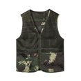 thumbnail image 1 of hopeusnice Men's Summer Mesh Vest Photographer Waistcoat Multi Pockets Sleeveless Jacket Travel Fishing Vest Coat Black L, 1 of 9