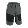 thumbnail image 1 of hopeusnice Mens Cargo Shorts Activewear Gym Shorts Workout Casual Beach Fashion Summer Mid Waist Solid Color Patchwork Loose with Running Shorts Pockets Pants Gray XXL, 1 of 3