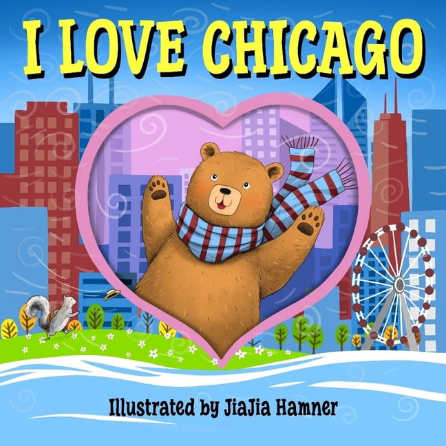 I Love This Place! I Love Chicago, (Board Book)