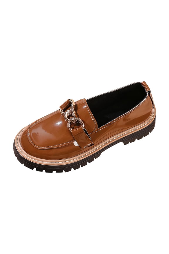 Women's Flats Flat Heel Block Heel Suitable For Vacation Trips And Beach Days Durable Construction For Long Term Use Brown 36