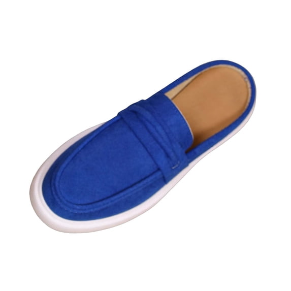 hopeusnice Women's Shoes Flat Heel High Quality Material For Lasting Use For Daily Commute And Leisure Activities Sky Blue 41
