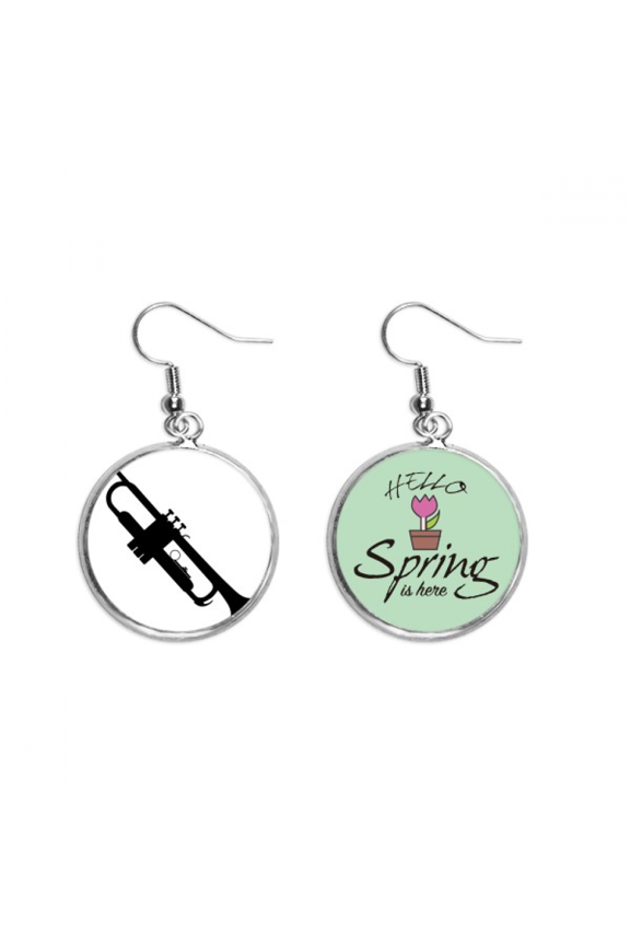 horn classical music vitality sounds decoration dangle season sp earring jewelry
