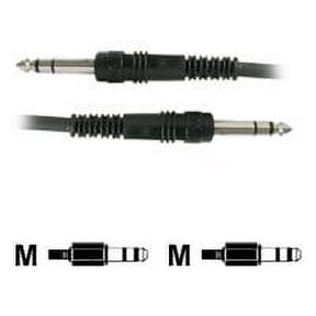 Hosa Cable CSS115 TRS to TRS Interconnect Cables - 15 Foot