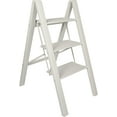 thumbnail image 1 of hostic 3 Step Ladder Folding Ladder Stool, Anti-Slip Folding Step Stool Ladder with Expanded Pedal,for Home and Office Use, Kitchen Step Stool 330lb Capacity, White, 1 of 6