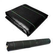 hostic 4FT x 8FT Landscape Fabric, Weed Barrier Control Fabric, Ground Grass Cover Cloth for Garden Landscape Weed Blocking