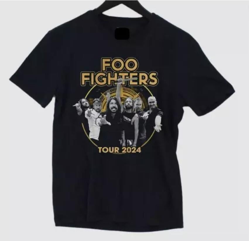 hot Foo Fighters Tour 2024 T-Shirt GIFT for fan t shirt - Walmart.com