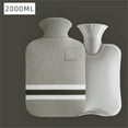 hot water bag for back pain relief Sore Muscles womens gifts unique Hot Water Bottle 2 Liters