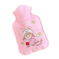 hot water bottle rubber Extra Thick Hot Water Bag flower girl gifts