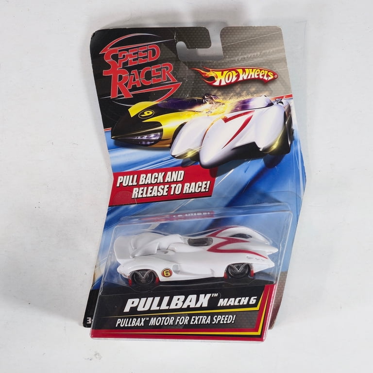 Hot Wheels Speed Racer Mach 5 Pullbax Diecast Car - Walmart.com