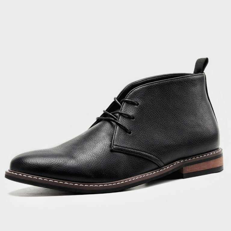 hotio 2024 Men s boots Retro desert boots classic Vintage Desert Color Polo Boots Leather Walmart