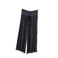 thumbnail image 1 of hotojiny Women's Capri Pajama Pants Plus Size Drawstring Comfy Pj Bottoms High Waist Pleated Sleep Pants Loungewear, 1 of 6