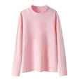 thumbnail image 1 of hotojiny 3-13 T Toddler Baby Girls Blouse Fall Winter Long Sleeve Warm Base Layer Undershirt Solid Color Top Kids Clothes, 1 of 6