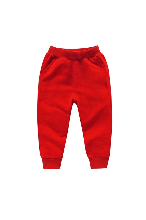 Baby Girls Boys Pants Newborn Casual Plain Sweatpants Infant Spring Elastic Waist Baggy Trousers Daily Wear for Kids 0-13 Y