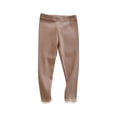 thumbnail image 1 of hotojiny Baby Girls Ribbed Leggings with Lace Trim Stretch Slim Fit Trousers Infant Elastic Waist Spring Summer Toddler Bottoms 6M-10T, 1 of 3