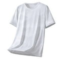thumbnail image 1 of hotojiny Big and Tall Men's Ice Silk T-Shirt Loose Crew Neck Workout Athletic Tee Breathable Short Sleeve Cooling Gym Clothes, 1 of 6