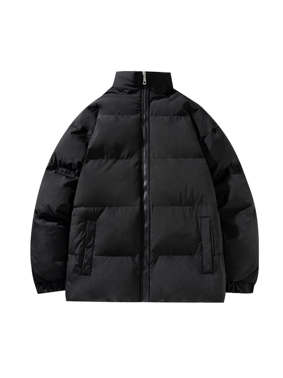 Big and Tall Men's Winter Coat Windproof Warm Puffer down Jacket Thermal Thicken Ski Snow Outwear for Cold Weather M-5Xl