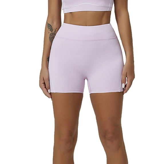 hotojiny Biker Shorts Women Workout Shorts for Women Slim Seamless High Waist Butt Lifting Yoga Gym Running Short Pants