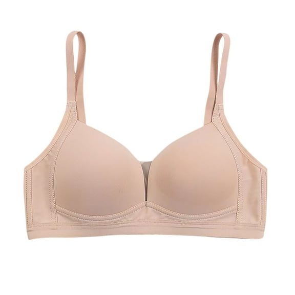 hotojiny Bralettes for Women Wirefree Adjustable Spaghetti Strap Bra Wireless Push Up Bras Full Coverage Everyday Bra