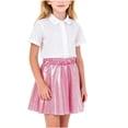 thumbnail image 1 of hotojiny Girls Sparkle Skirt Kids Elastic Waist Glitter Sequin Skirts for Birthday Party Dance Outfit(Hot Pink,7-10 Years), 1 of 6