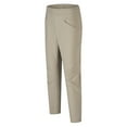 thumbnail image 1 of hotojiny Golf Pants Men Lightweight Stretch Tapered Work Pants Classic Fit Elastic Waist Casual Slacks Trousers for Big and Tall, 1 of 6